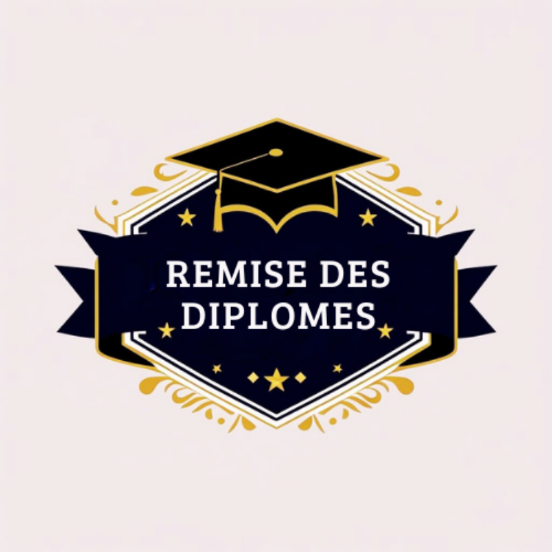 Graduation Event Logo Diplôme Collectif
